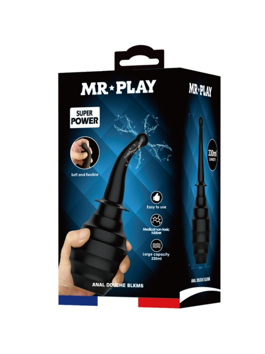 Mr Play - Ducha Anal Blkm6 Super Power Negro