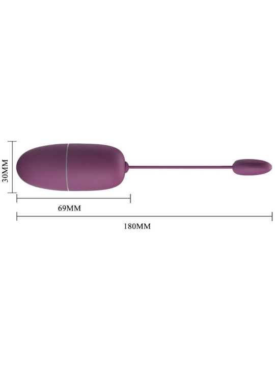 Pretty Love - Nymph Huevo Vibrador Controlado por APP Lila