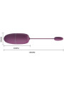 Pretty Love - Nymph Huevo Vibrador Controlado por APP Lila