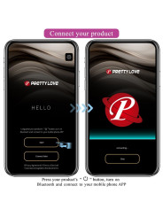 Pretty Love - Nymph Huevo Vibrador Controlado por APP Lila