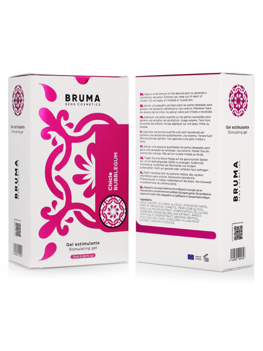 Bruma - Onagra Orgasm Gel Sabor Chicle 15 ml