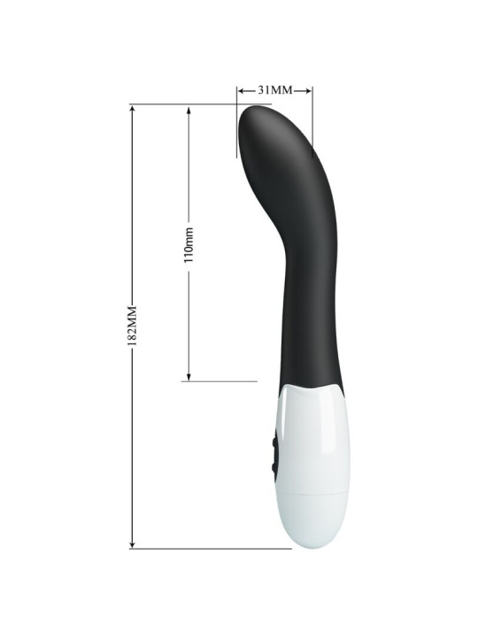 Pretty Love - Bishop Vibrador Punto G 30 Modos Negro