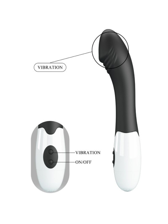 Pretty Love - Elemental Vibrador Punto G 30 Modos Negro