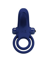 Pretty Love - Bronson Doble Anillo con Vibración Azul