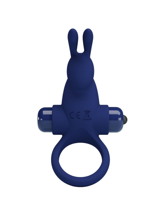 Pretty Love - Jiro Anillo Rabbit con Vibración Azul