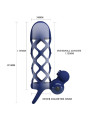 Pretty Love - Giann Anillo Vibrador con Funda de Silicona Azul