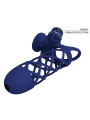 Pretty Love - Giann Anillo Vibrador con Funda de Silicona Azul