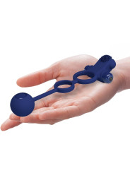 Pretty Love - Remington Doble Anillo Vibrador con Plug Azul