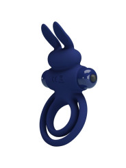Pretty Love - Darey Doble Anillo Vibrador Rabbit Azul