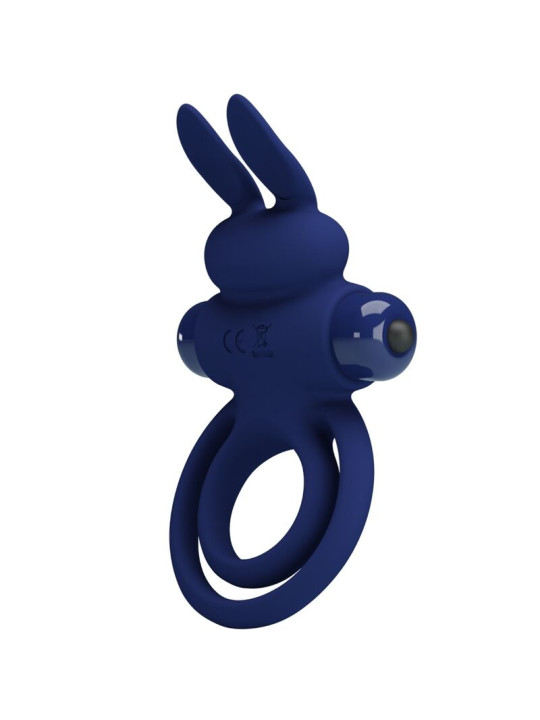 Pretty Love - Darey Doble Anillo Vibrador Rabbit Azul