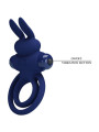 Pretty Love - Darey Doble Anillo Vibrador Rabbit Azul