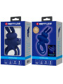 Pretty Love - Darey Doble Anillo Vibrador Rabbit Azul