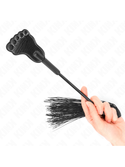 Kink - Pala Forma de Pie con Látigo de Borla 31 cm