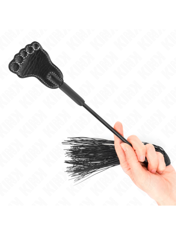 Kink - Pala Forma de Pie con Látigo de Borla 31 cm