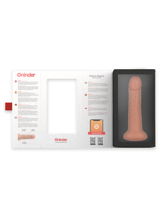 Oninder - Medium Bogotá Cyber Realismo Vibración 20 cm Ø 4.2 cm - APP Gratuita