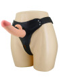 Pretty Love - Mavis Harness Briefs Universal con Dildo 19 cm Natural