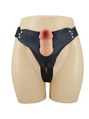 Pretty Love - Mavis Harness Briefs Universal con Dildo 19 cm Natural