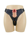 Pretty Love - Mavis Harness Briefs Universal con Dildo 19 cm Natural