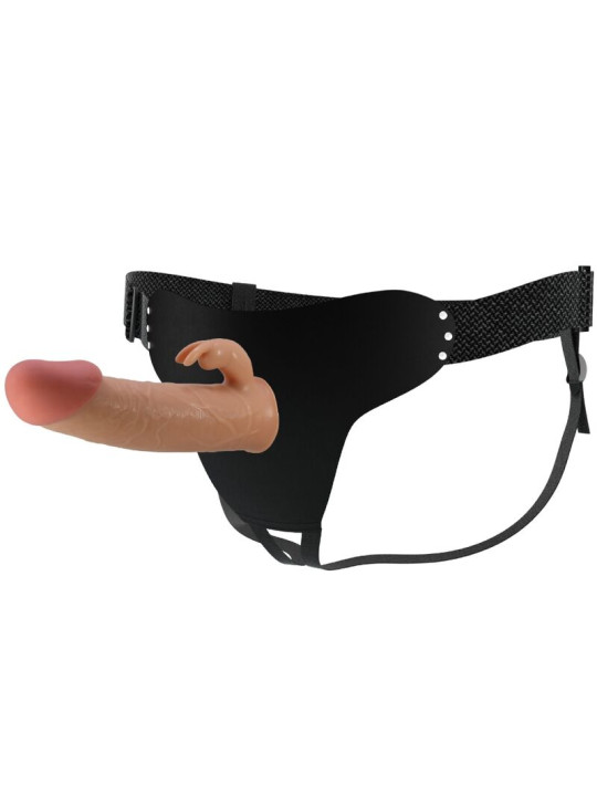 Pretty Love - Mavis Harness Briefs Universal con Dildo 19 cm Natural