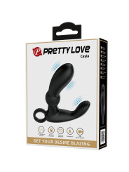 Pretty Love - Cayla Masajeador Vibrador Anal Negro