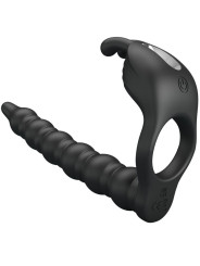 Pretty Love - Blackney Anillo Pene con Plug Vibrador