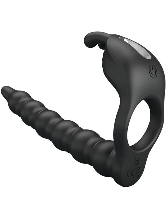 Pretty Love - Blackney Anillo Pene con Plug Vibrador