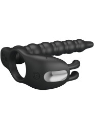 Pretty Love - Blackney Anillo Pene con Plug Vibrador