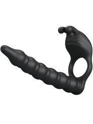 Pretty Love - Blackney Anillo Pene con Plug Vibrador