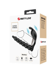 Pretty Love - Blackney Anillo Pene con Plug Vibrador