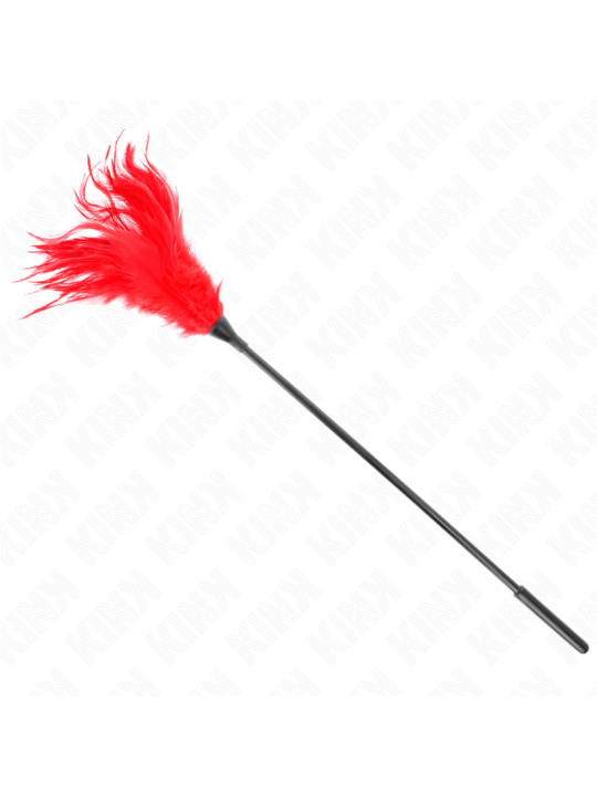 Kink - Plumas Múltiples para Cosquillas Rojo 45 cm
