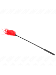 Kink - Plumas Múltiples para Cosquillas Rojo 45 cm