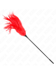 Kink - Plumas Múltiples para Cosquillas Rojo 45 cm