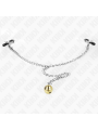 Kink - Pinzas para Pezones con Campana Dorado y Cadena 30 cm