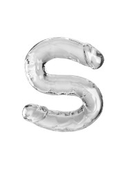 King Cock - Double Trouble Dildo Doble 46 cm Transparente