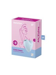 Succionador de Clítoris Satisfyer Cutie Heart Azul