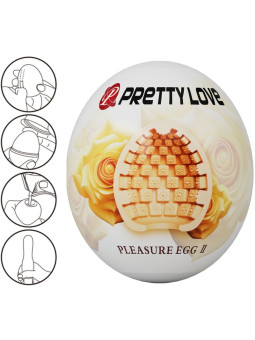 Pretty Love - Masturbador Masculino Huevo Natural