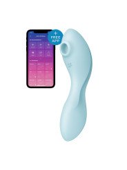 Succionador de Clítoris Satisfyer Cruvy Trinity 5+ Azul