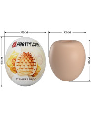 Pretty Love - Masturbador Masculino Huevo Natural
