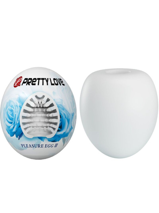 Pretty Love - Masturbador Masculino Huevo Blanco
