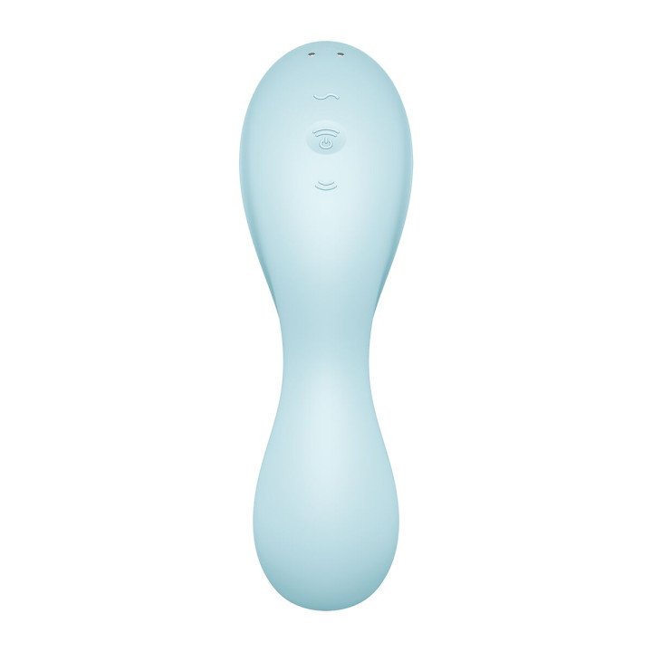 Succionador de Clítoris Satisfyer Cruvy Trinity 5+ Azul