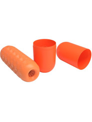 Pretty Love - Twin Balls Masturbador Masculino Naranja