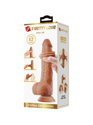 Pretty Love - Draco Dildo Realístico 23 cm Modelo 2 Natural