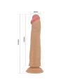 Pretty Love - Sharife Dildo Realístico 25 cm Natural