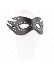 Kink - Máscara de Polipiel con Remaches Modelo 3 26 x 9.5 cm
