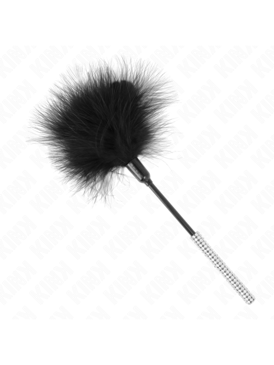 Kink - Plumas para Cosquillas con Mango de Diamantes de Imitación 27 cm