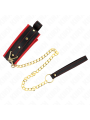 Kink - Collar con Correa de Tejido Liso Ajustable 33-48 cm x 5.7 cm