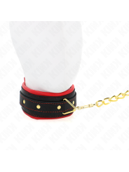 Kink - Collar con Correa de Tejido Liso Ajustable 33-48 cm x 5.7 cm