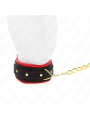 Kink - Collar con Correa de Tejido Liso Ajustable 33-48 cm x 5.7 cm