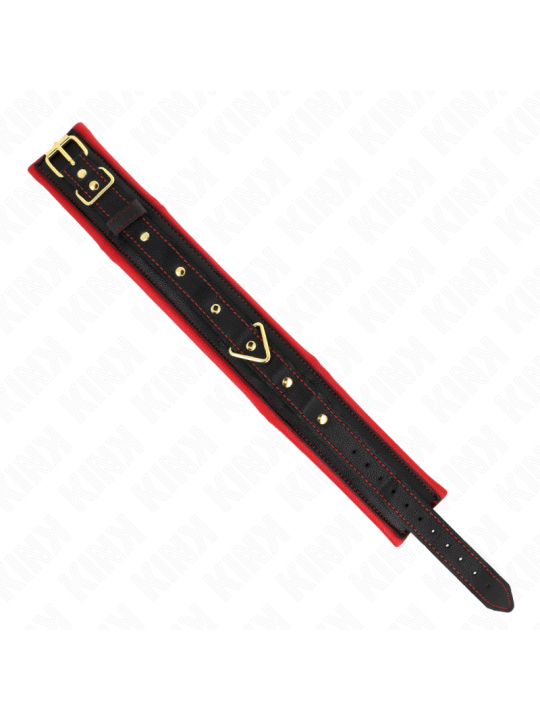 Kink - Collar con Correa de Tejido Liso Ajustable 33-48 cm x 5.7 cm