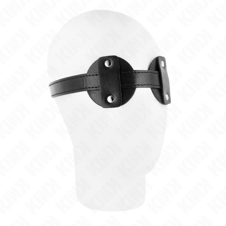 Kink - Cubierta Redonda para Vendar los Ojos 5.9 cm Ajustable 40.5-67 cm